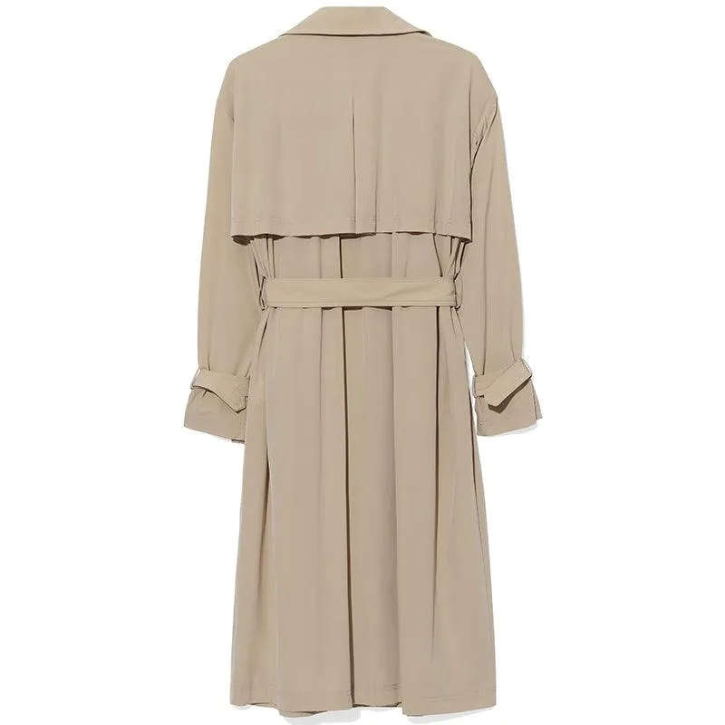 Stretchy Light Trench Coat