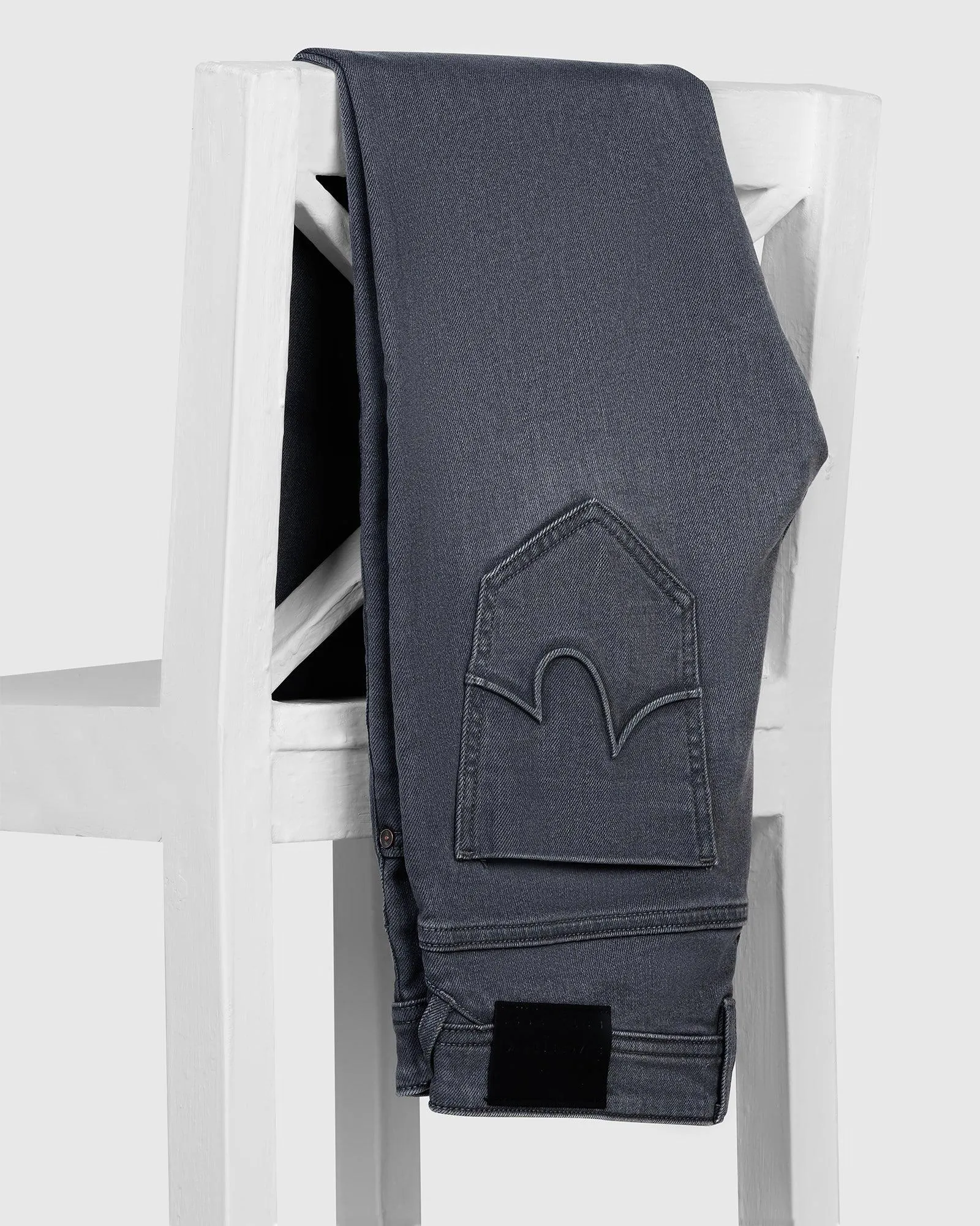 Super Clean Slim Yonk Fit Grey Jeans - Bjorn