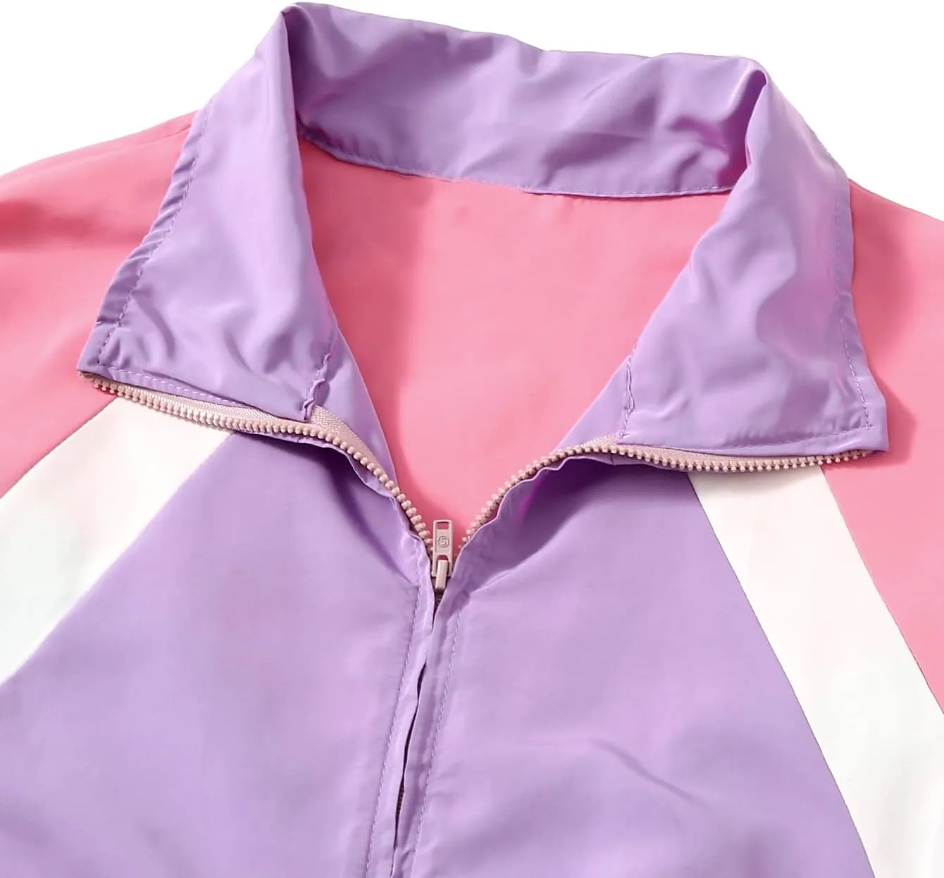 SweatyRocks Women's Casual Lightweight Color Block Bomber Jacket