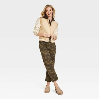 Women's Shrunken Varsity Jacket - Universal Thread