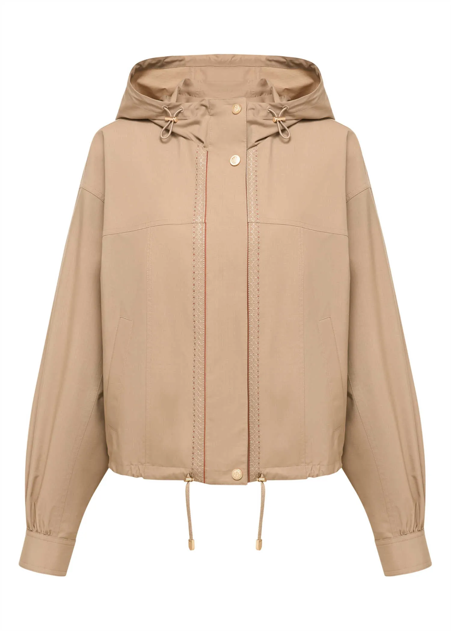 YAYING Silk and Wool Trench Coat EPJPW1251AE
