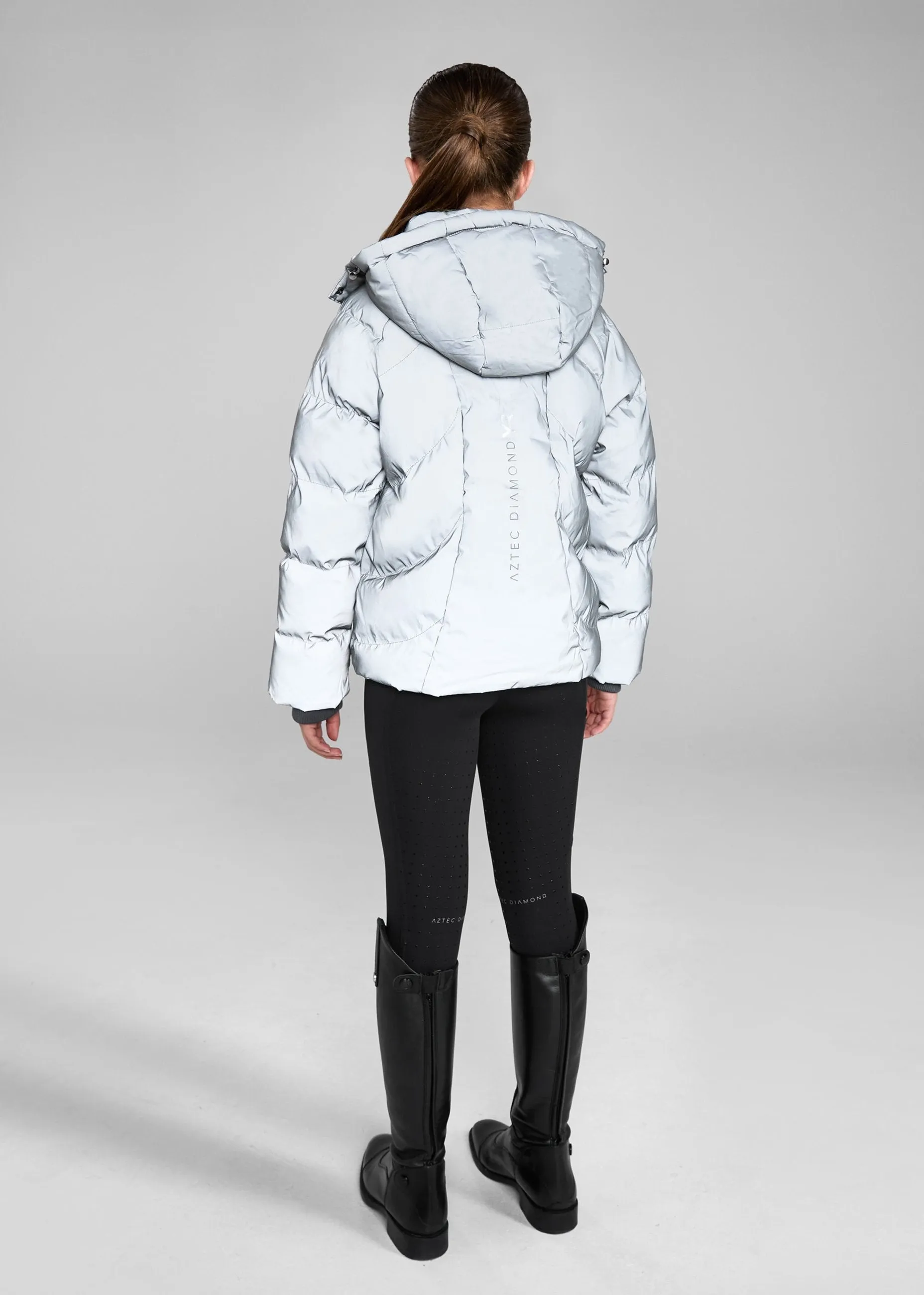 YR Reflective Puffer Coat