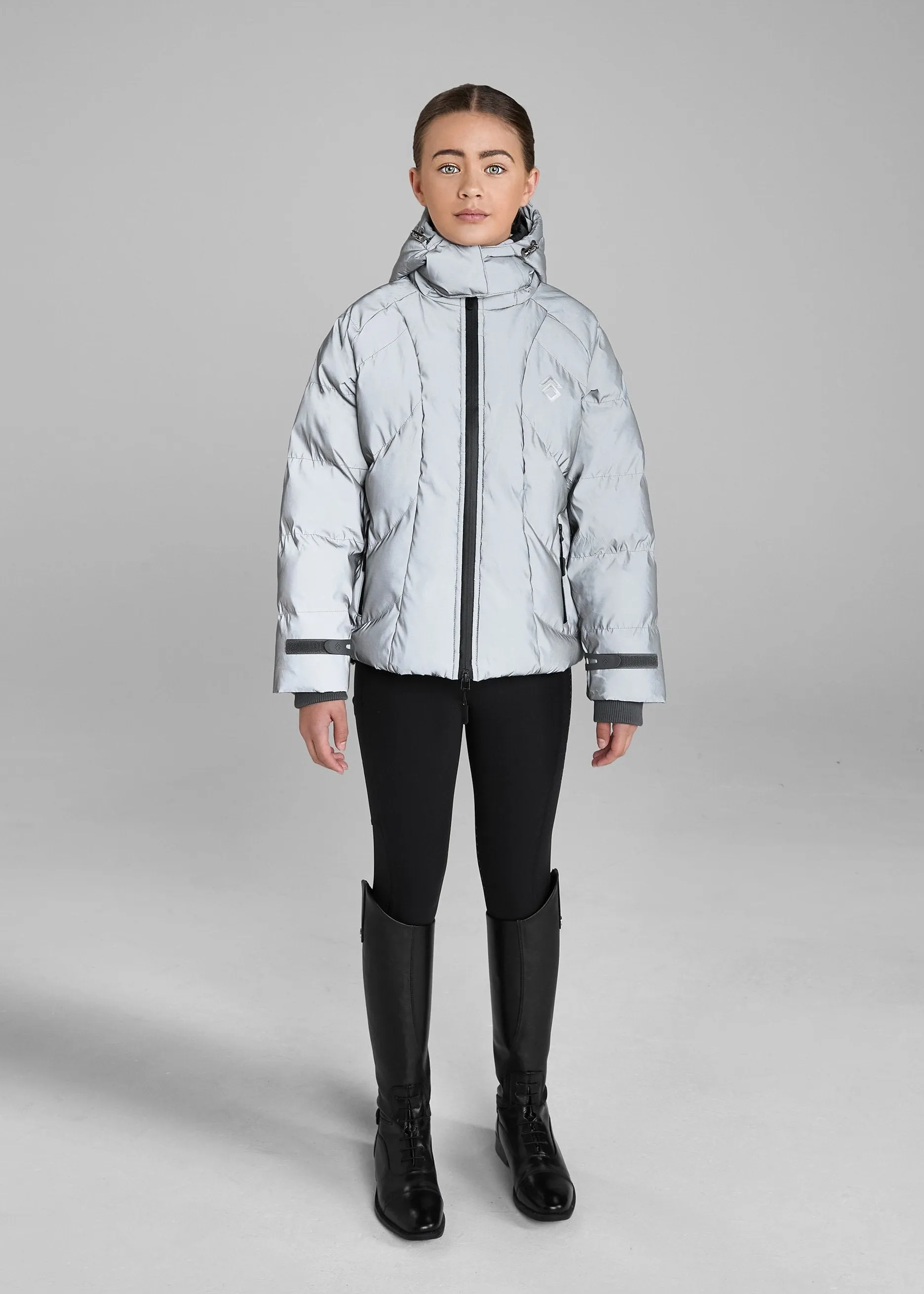 YR Reflective Puffer Coat