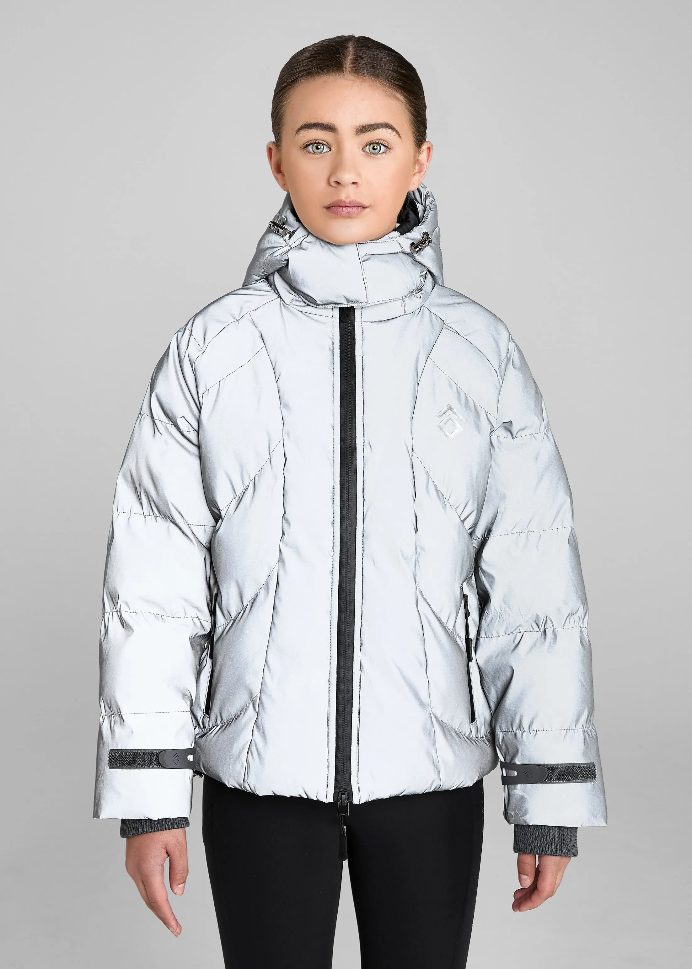 YR Reflective Puffer Coat