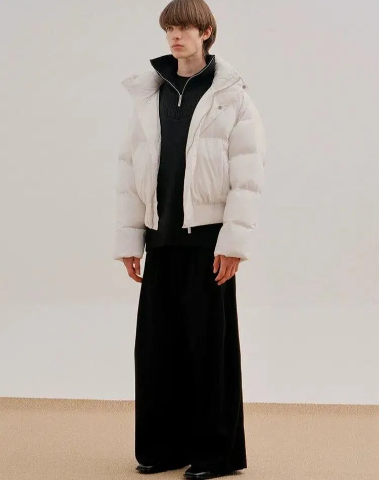 Zhou Buttoned Casual Puffer Jacket